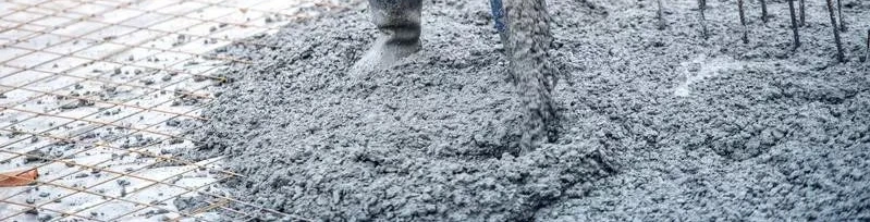 concrete slump in construction site concrete slump in construction site